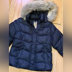 Tommy Hilfiger Puffer Jacket with Faux Fur Hood